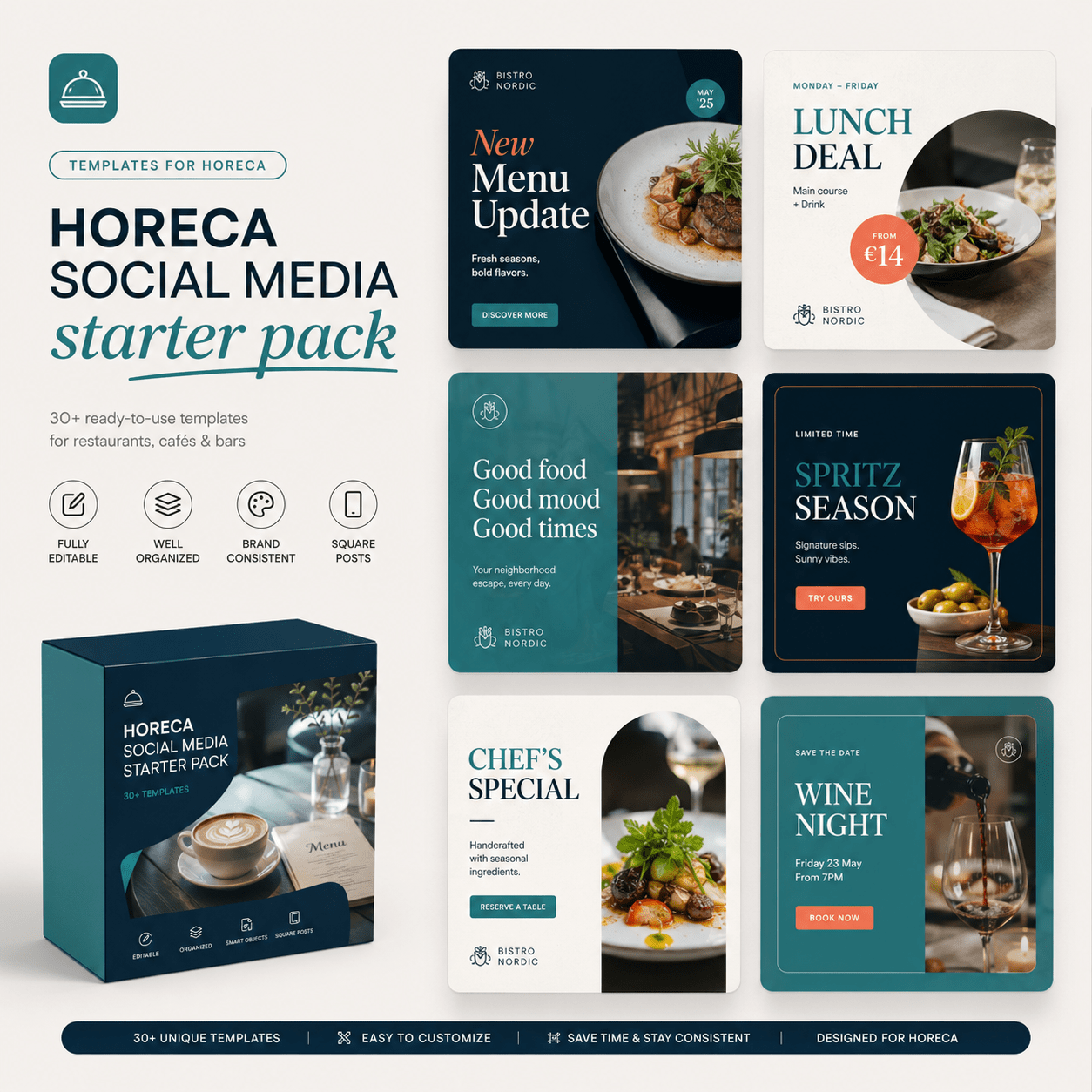 Horeca social kit