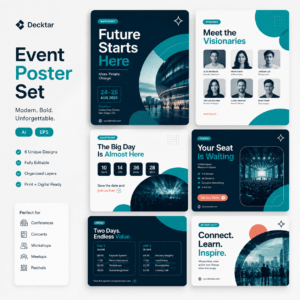 Event poster set