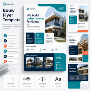 Bouw flyer