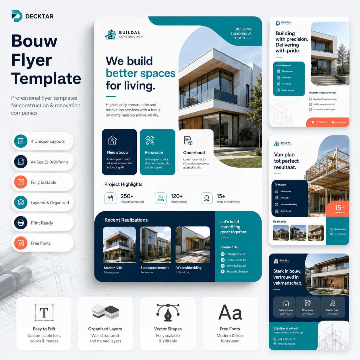 Bouw flyer