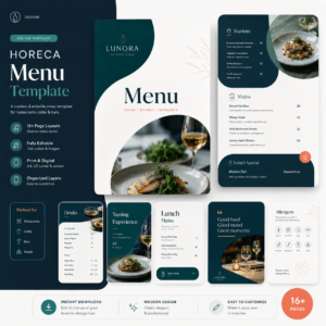 Horeca menu