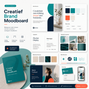 Creatief brand moodboard